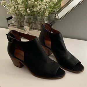 Lucky Brand Open Toe Booties